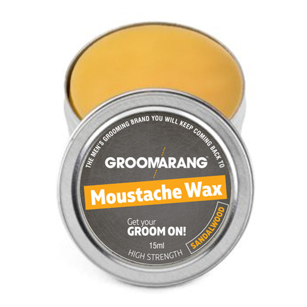 Groomarang Moustache Wax - Sandalwood 3