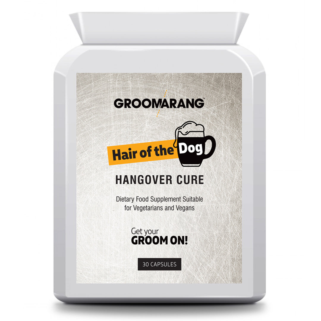 Groomarang Hair Of The Dog Hangover Cure Tablets Vitamins Supplements