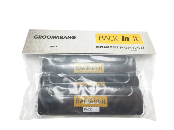 Groomarang Back-In-It Replacement Blades 4