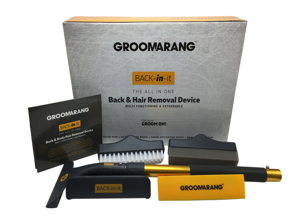 Groomarang Back In It Back Shaver and Body Hair Removal Device 1