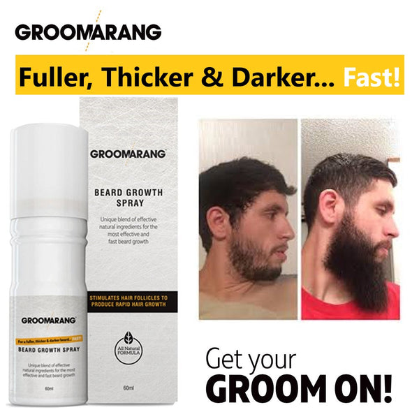 Groomarang Natural Beard Growth Spray 1