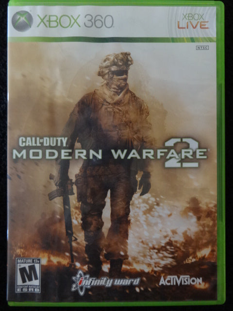 call of duty modern warfare 2 xbox 360