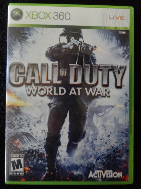 xbox 360 call of duty world at war