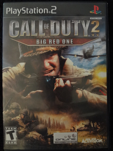 call of duty 2 big red one ps2