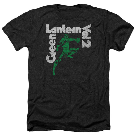 Green Lantern Volume 2 Adult Size Heather Style T-Shirt Black