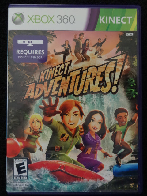 Lot of (2) XBOX 360 KINECT Games JUST DANCE 4 Kinect Adventures