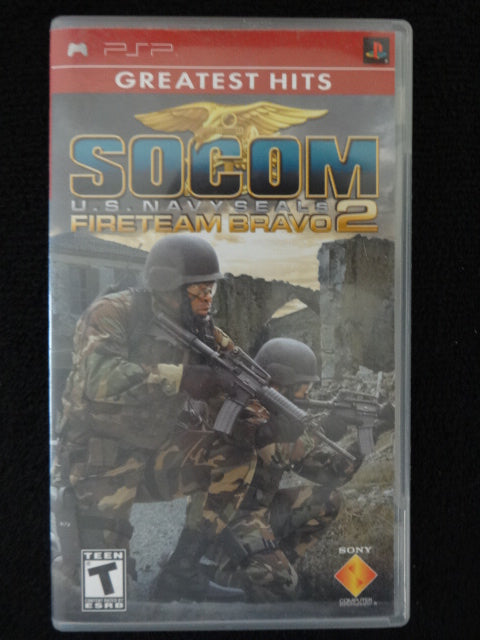 3 PSP Games SOCOM U.S NAVY SEALS FireTeam Bravo 2 - Transformers - Daxter
