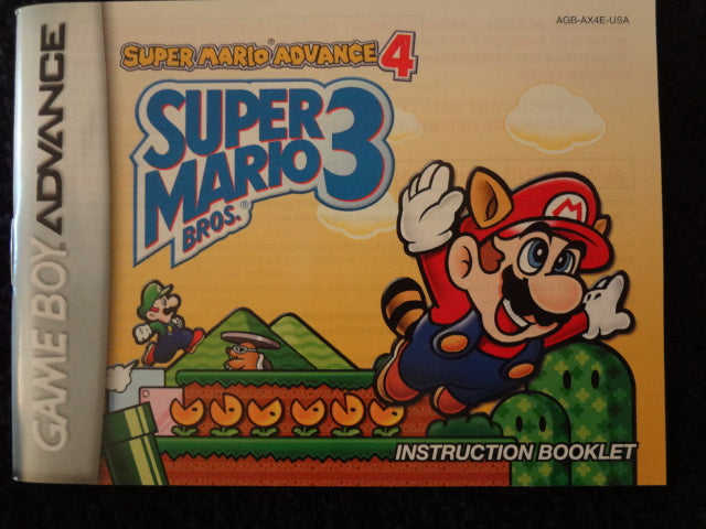 super mario advance 4: super mario bros 3