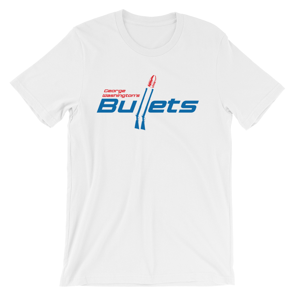 washington bullets shirt