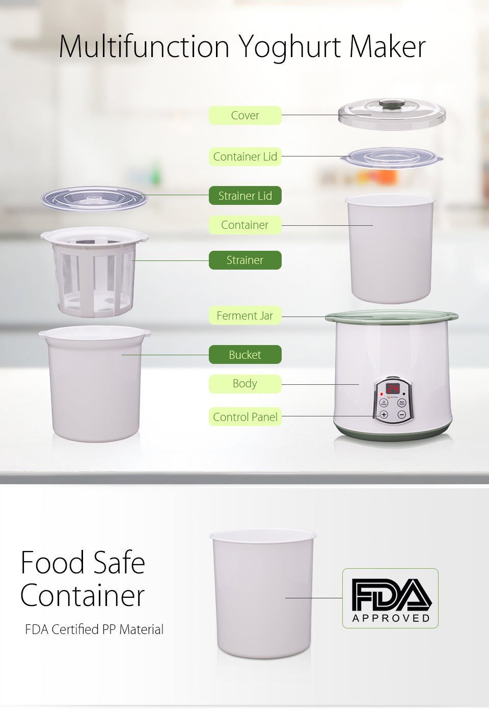 FLORA YOGURT MAKER