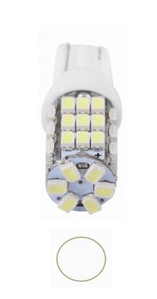 T10 W5W LED pære - 42 SMD LED - 12v - Dinled