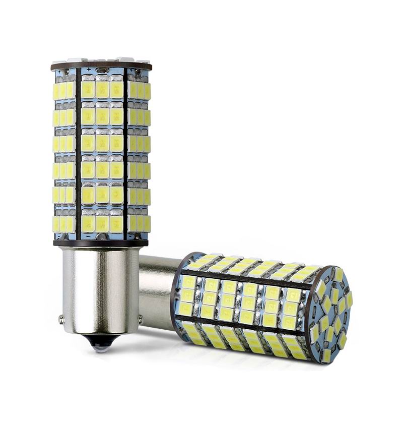 Billede af BAY15D LED pære med 120 LED - 12v - Dinled