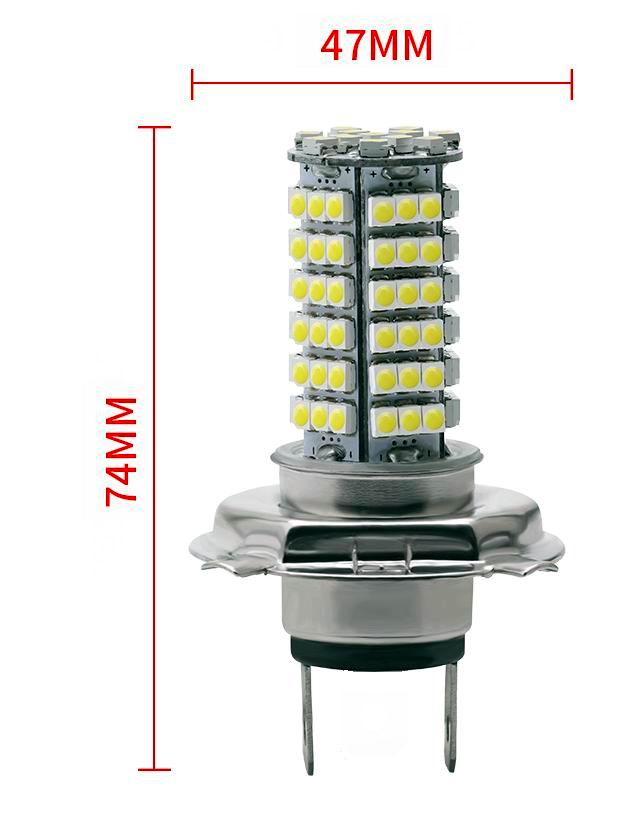 Se LED pære til tågelygter - 102 LED - 12v - Dinled hos dinLED.dk