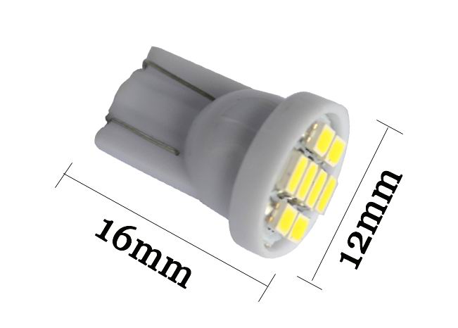 Billede af T10 W5W LED pære - 12v - Dinled