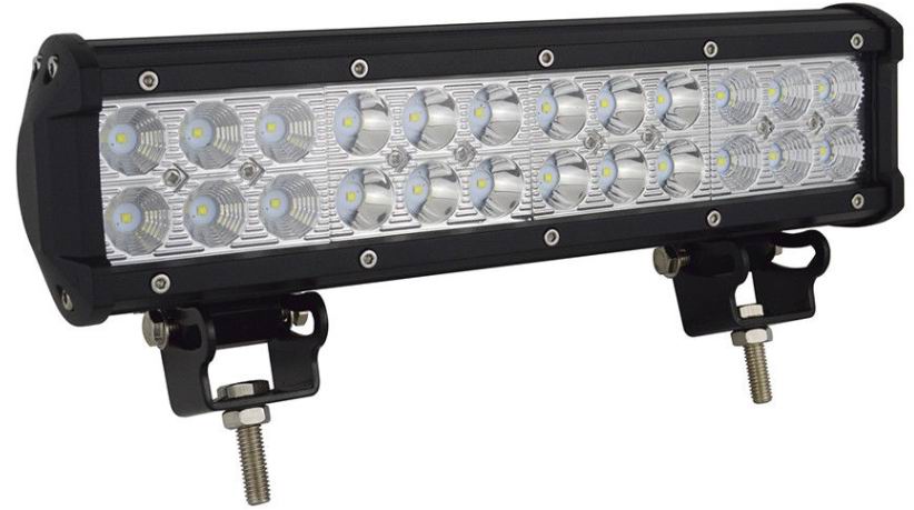 Billede af UDSALG - LED Lys bro / lys bar 72 watt 12/24 volt Combo - Dinled - Køretøjs projektører