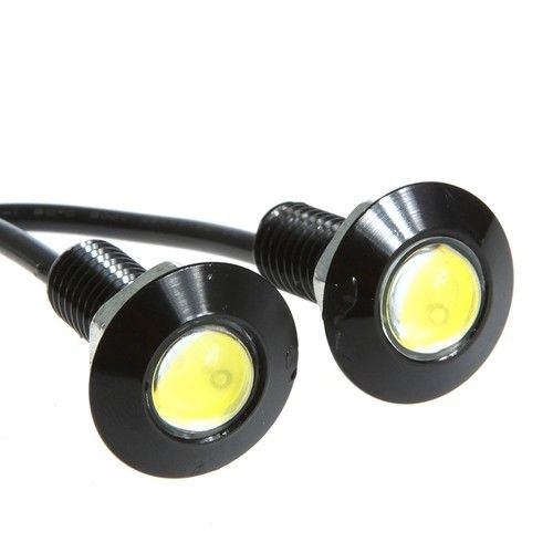 Billede af Eagle Eye LED lampe, SUPER slim,12volt, 9watt. Sæt med 2 stk. - Dinled