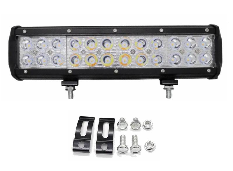 Billede af UDSALG - LED Lys bro / lys bar 72 watt 12/24 volt - SPOT - Dinled - Køretøjs projektører