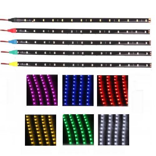 Billede af LED flexible strips 30cm vandtæt, 12v. Sæt med 2 stk. - Dinled - LED STRIP