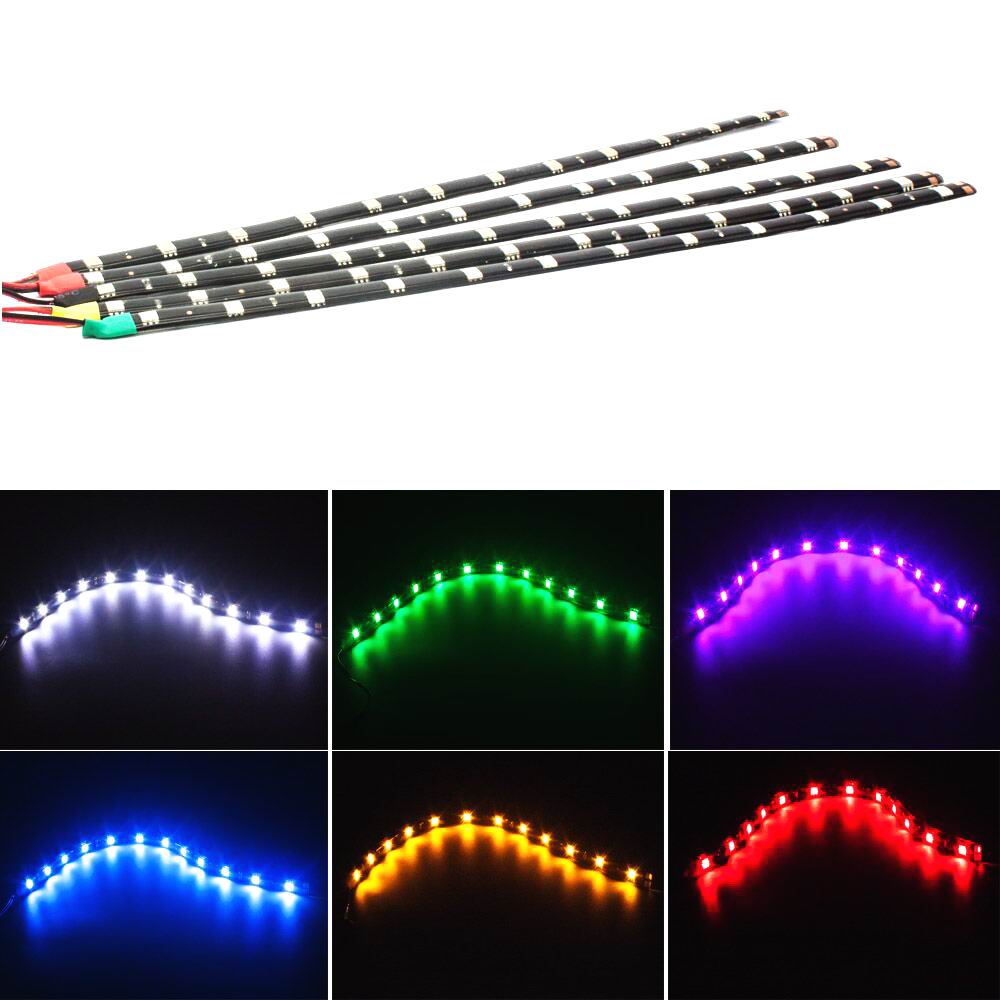 Billede af UDSALG - LED flexible strips 30cm vandtæt, 12v. Kraftigt lys - Dinled - LED STRIP