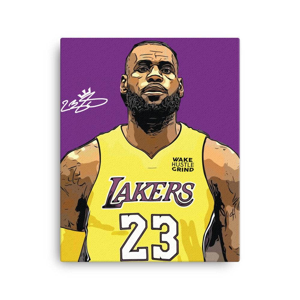 Drawing Lebron James Lakers Logo