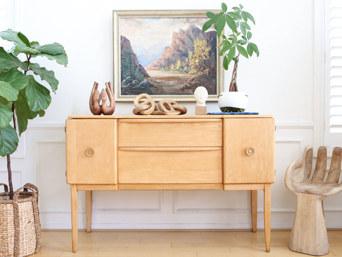 Heywood Wakefield Vintage Credenza No 681 Shopgoldenpineapple