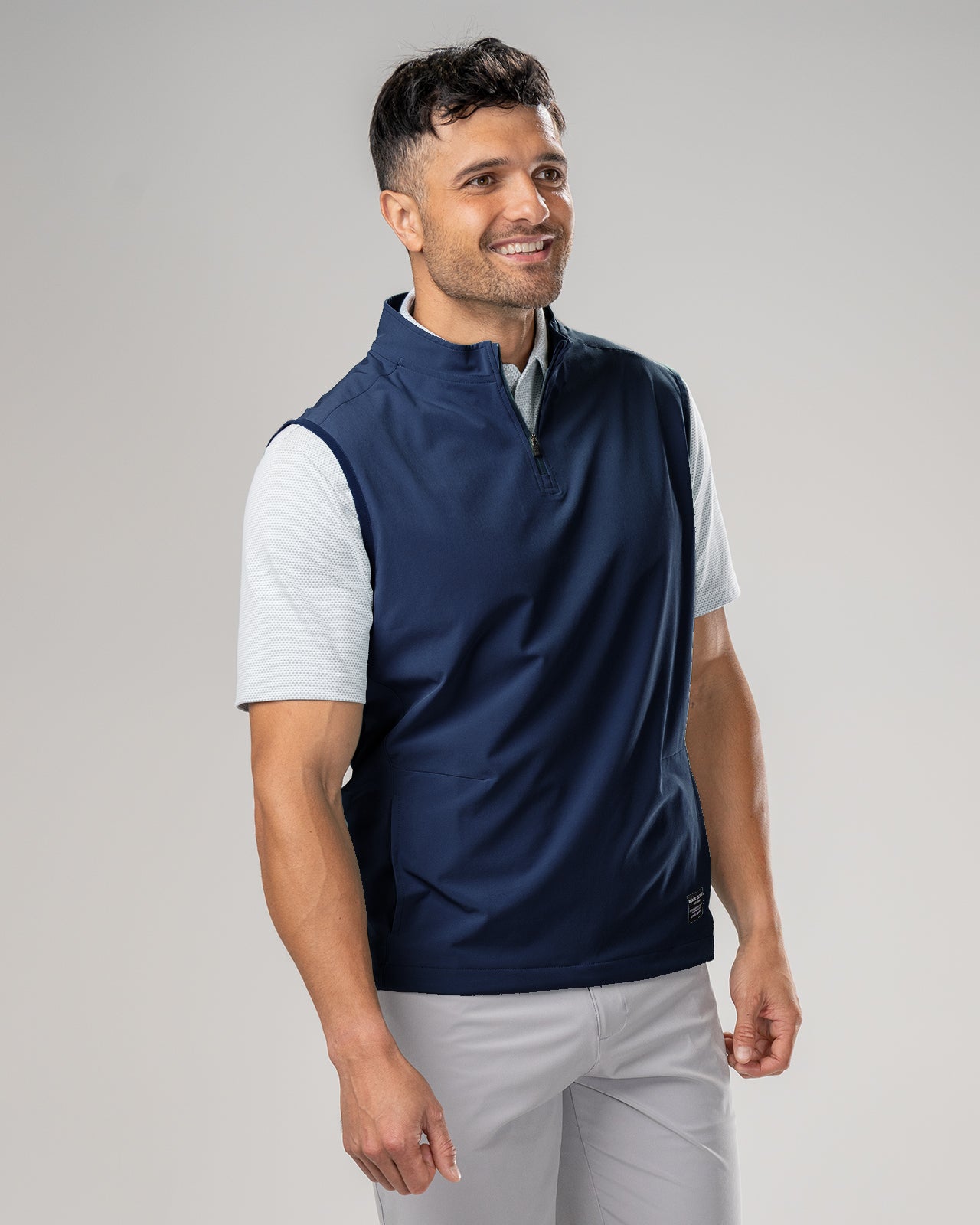 Half Jack Vest - Navy – Black Clover