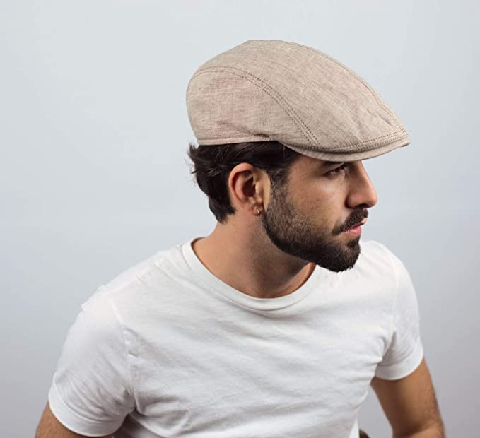 GÃ¶ttmann Jackson Taupe Linen Cap - 2638100-38