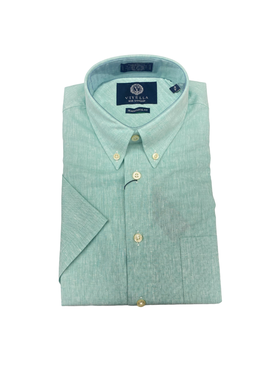 Viyella Cotton/Linen SS BD - 652320