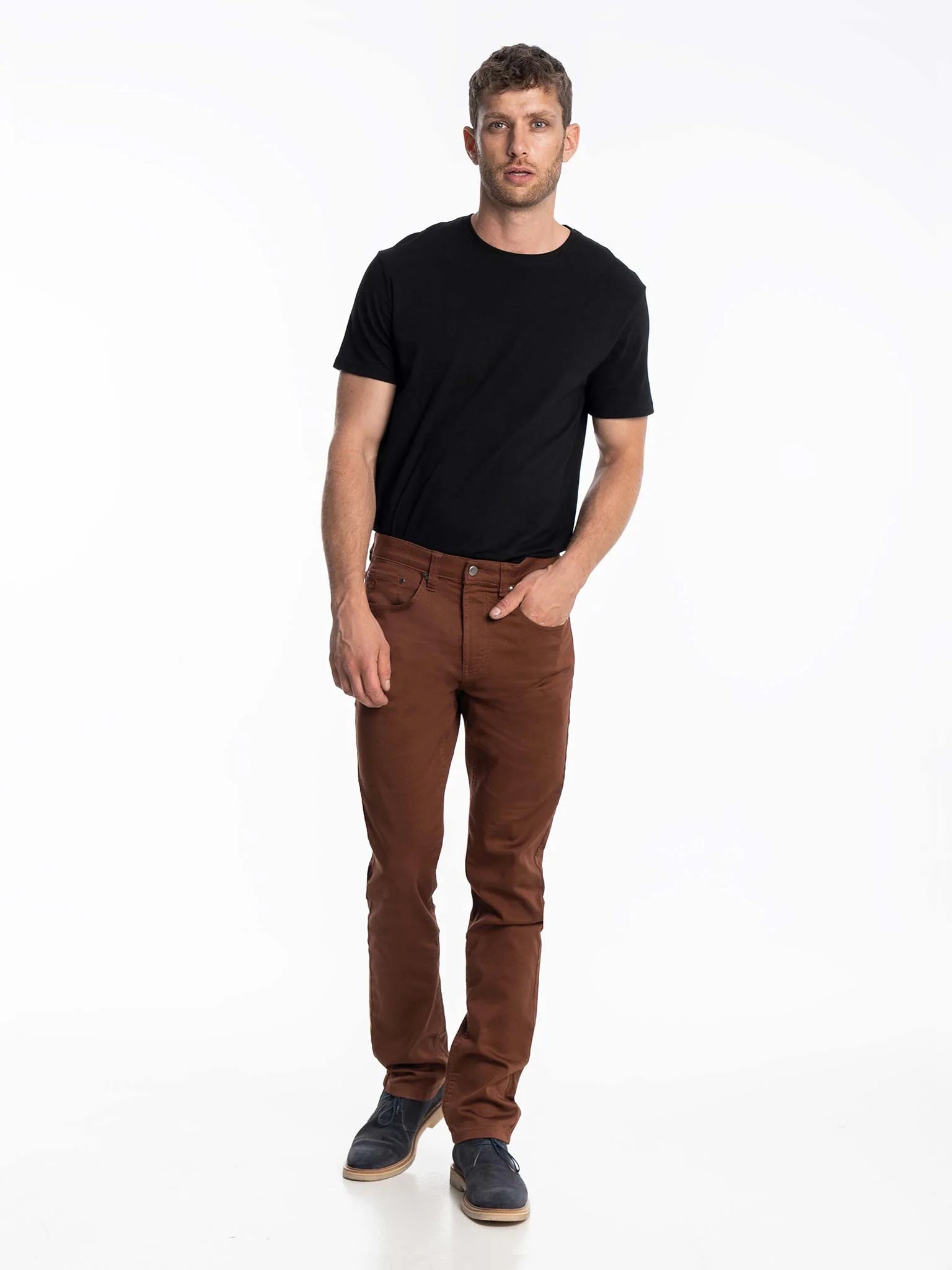 Lois Brad Slim Casual Pants 1136-7700-63 Paprika