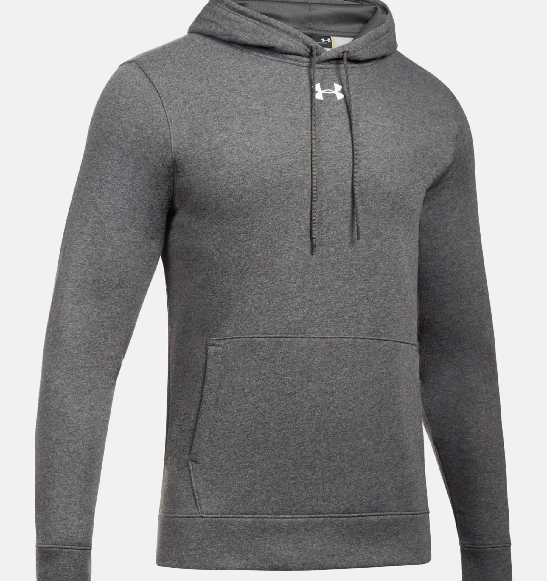 Under Armour Grey Hustle Fleece Hoodie - 1300123