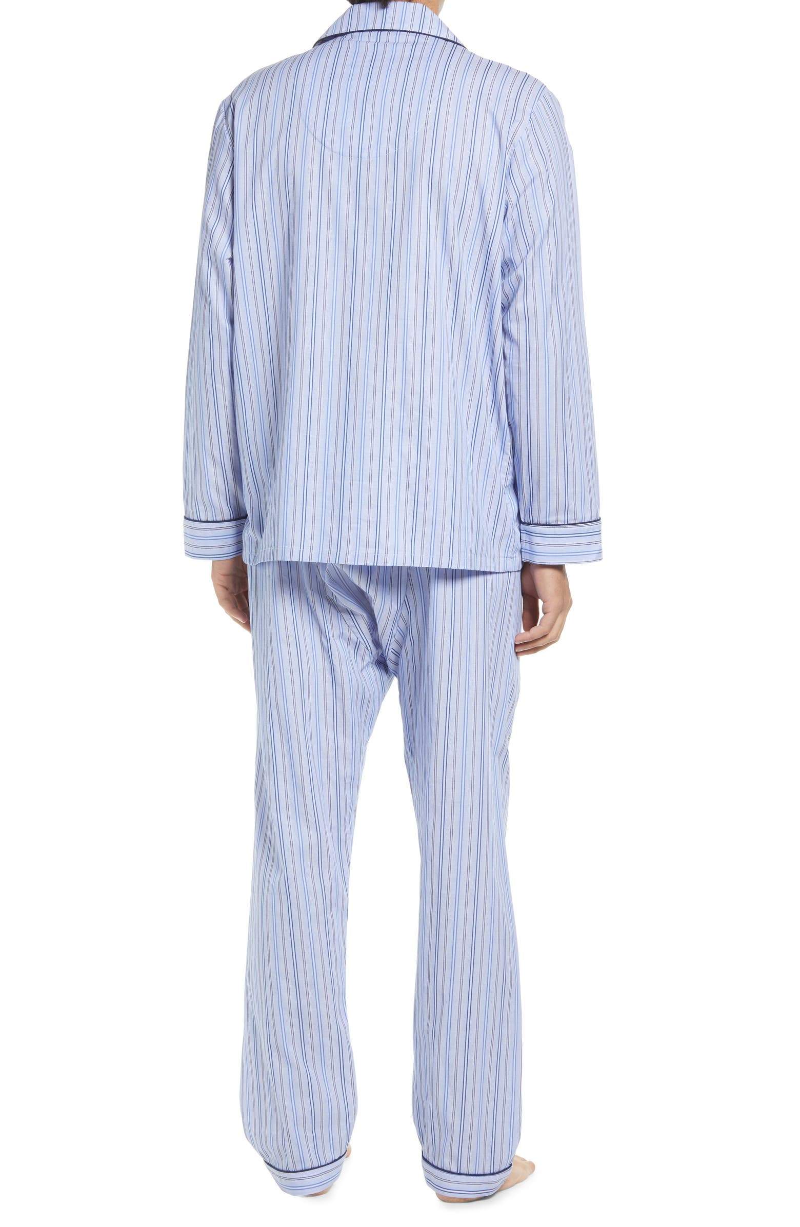 Majestic International Caleb's Cotton Long Sleeve Pajama Set - 12437190