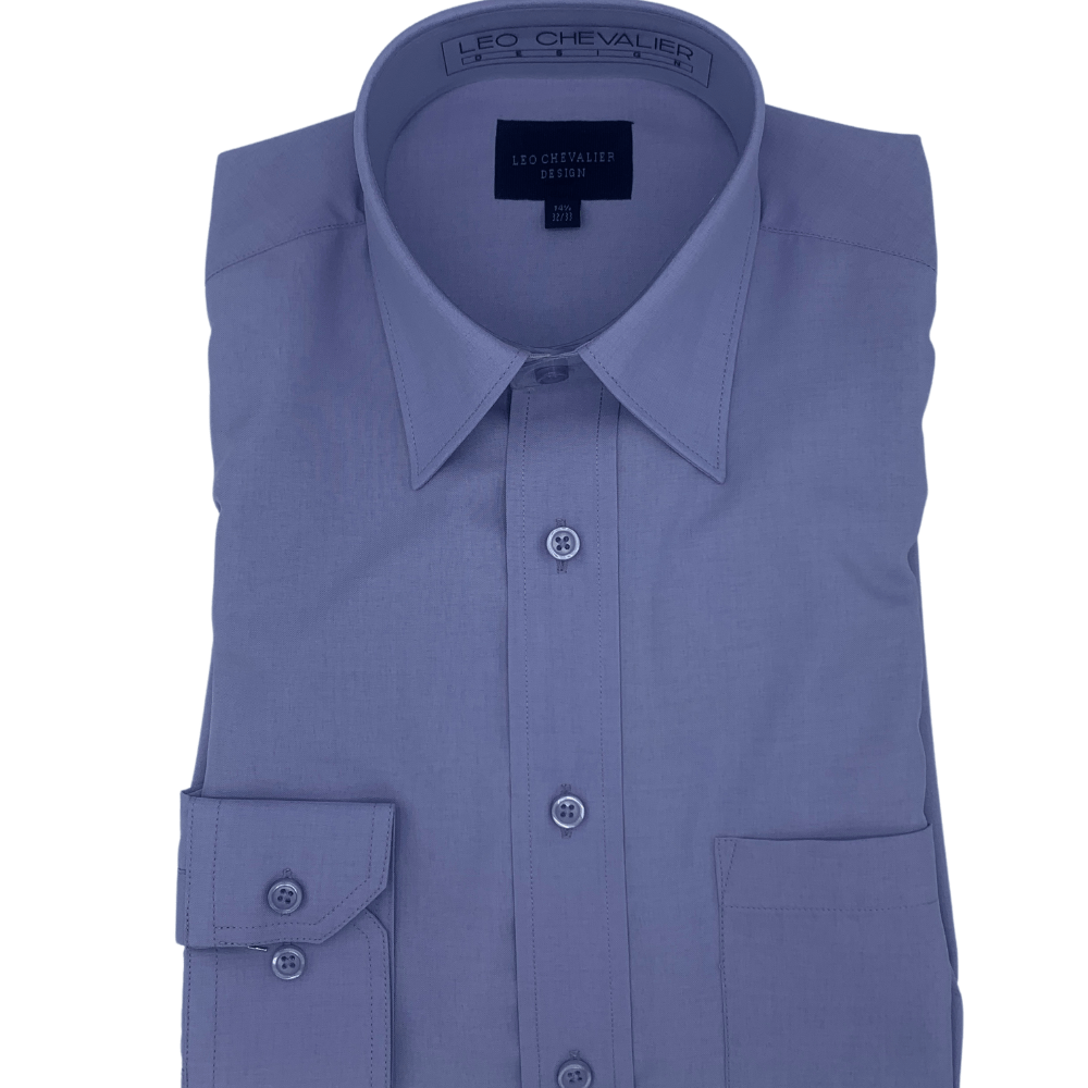 Leo Chevalier Long Sleeve Dress Shirt - 225156 - Assorted Colours