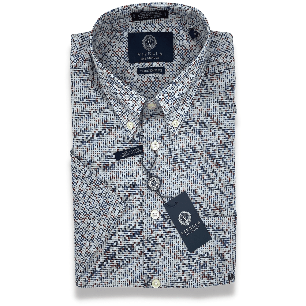 Viyella Short Sleeve Sport Shirt - 558351