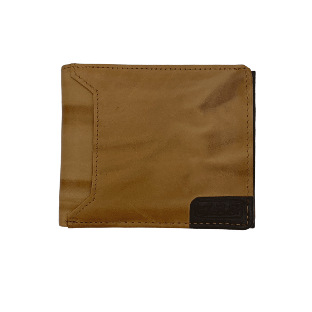 Bifold Wallet Featuring ID Window Bill Compartment Made with Genuine Leather - 1010