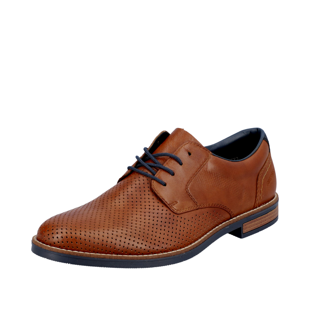 Rieker Lace Up Brown Dress Shoes - 13507-22