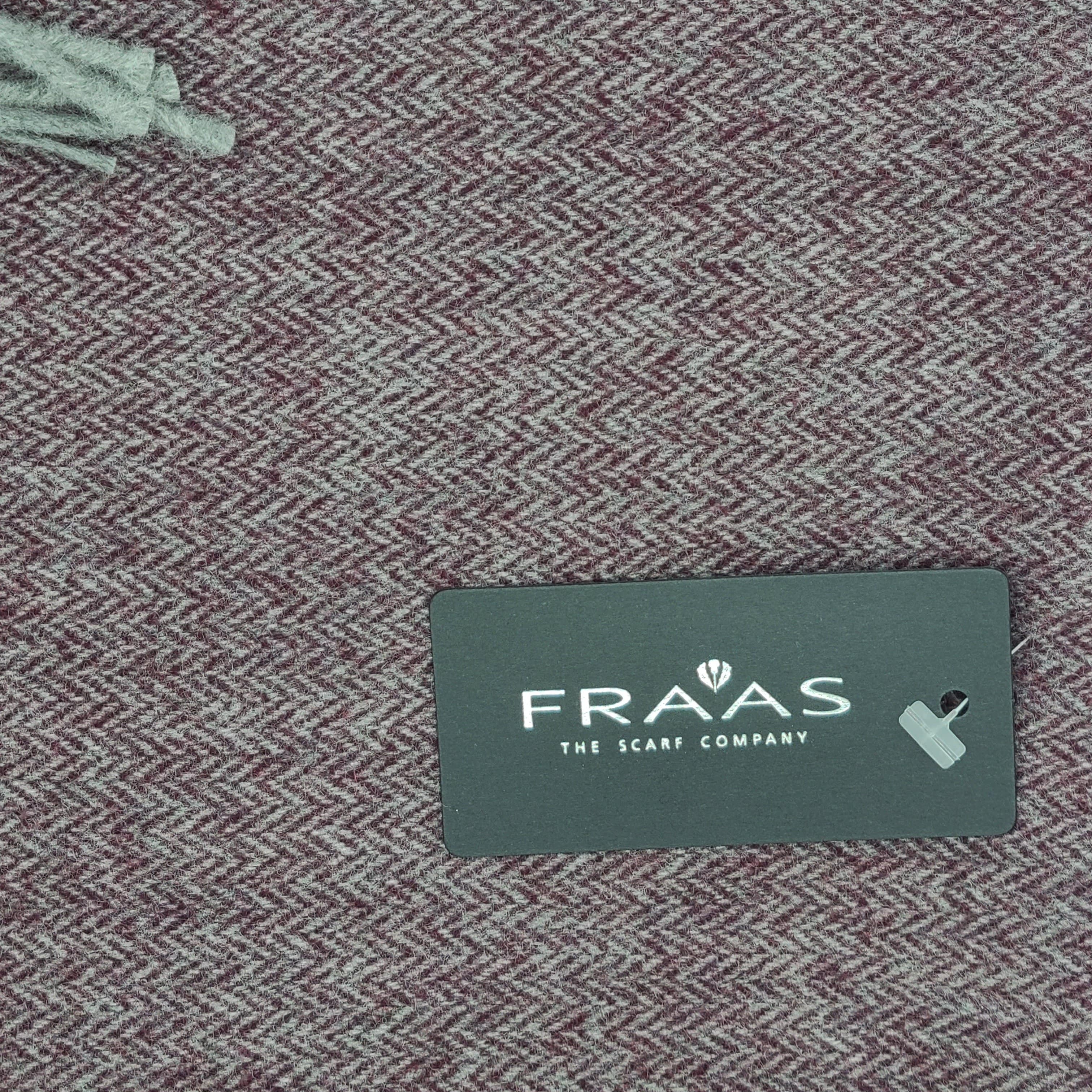 Fraas 60/40 Poly/Virgin Wool - Wine - 3480050 370