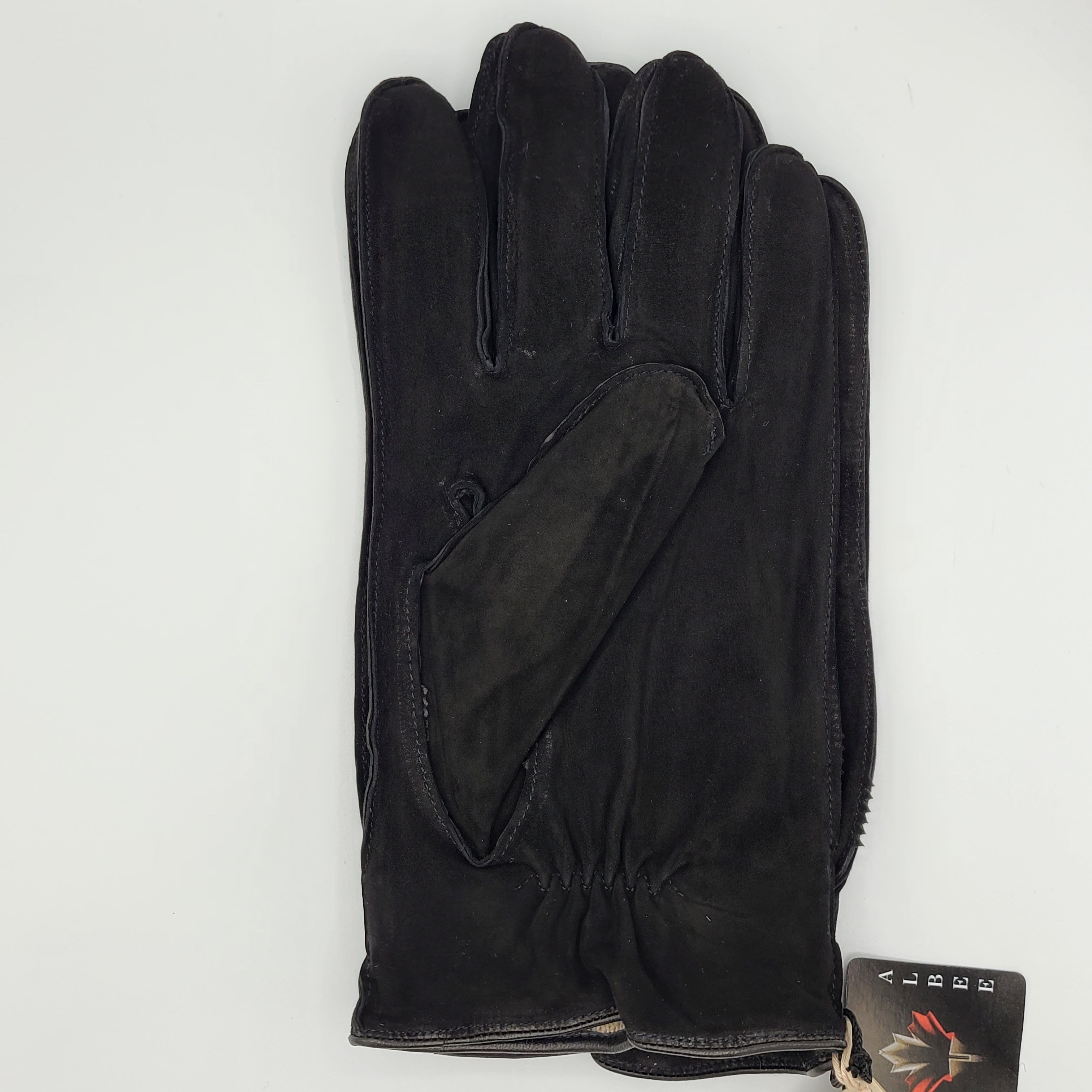 Albee Suede Gloves - Black - 7408