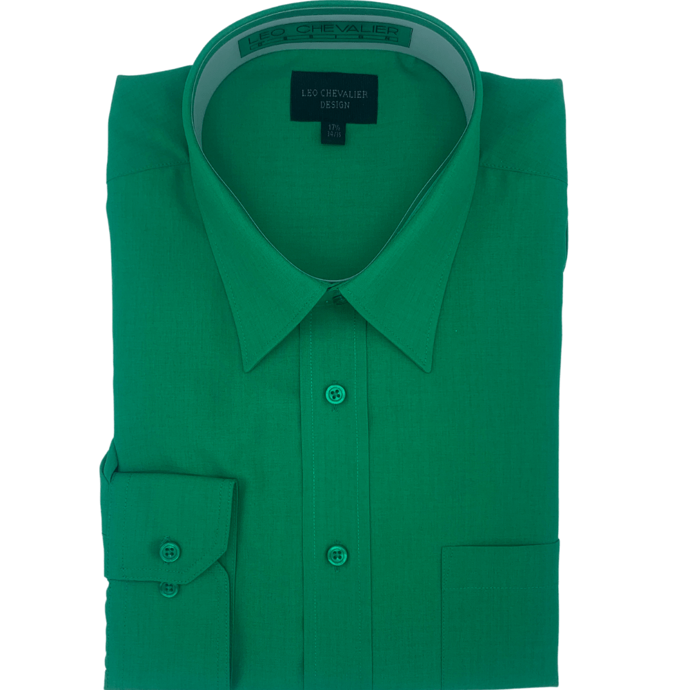 Leo Chevalier Long Sleeve Dress Shirt - 225156 - Assorted Colours