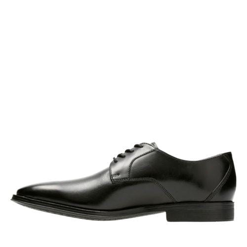 Clarks Gilman Lace Black Leather - 26127654