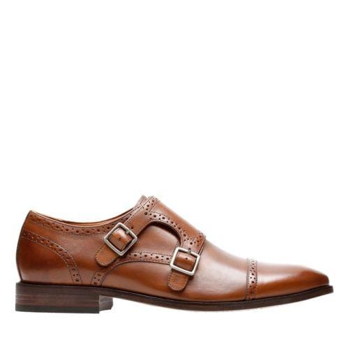 Bostonian Nantasket Monk Tan Leather 