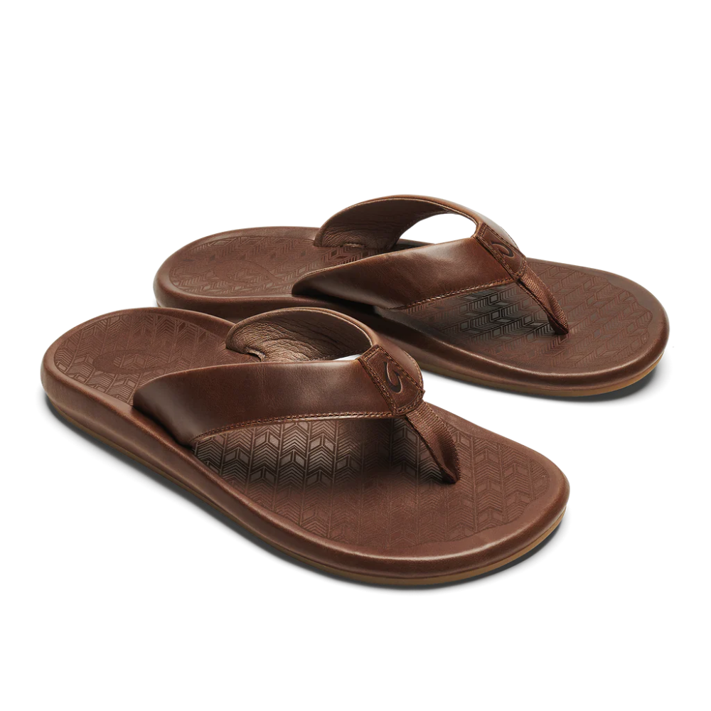 Olukai âIlikai Leather Sandals - 10492-3333 Toffee