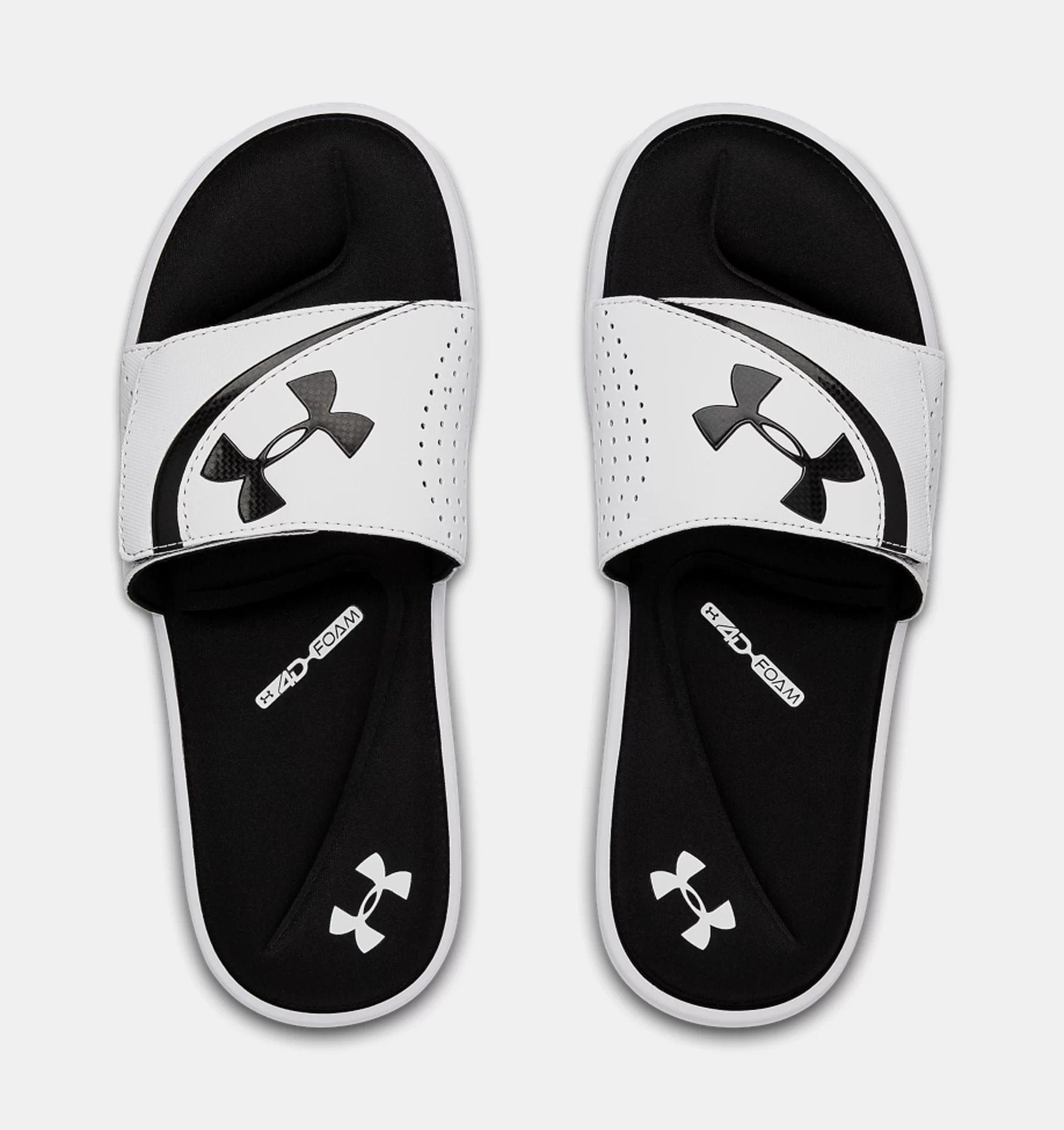 Under Armour Ignite VI Slides White - 3022711 100