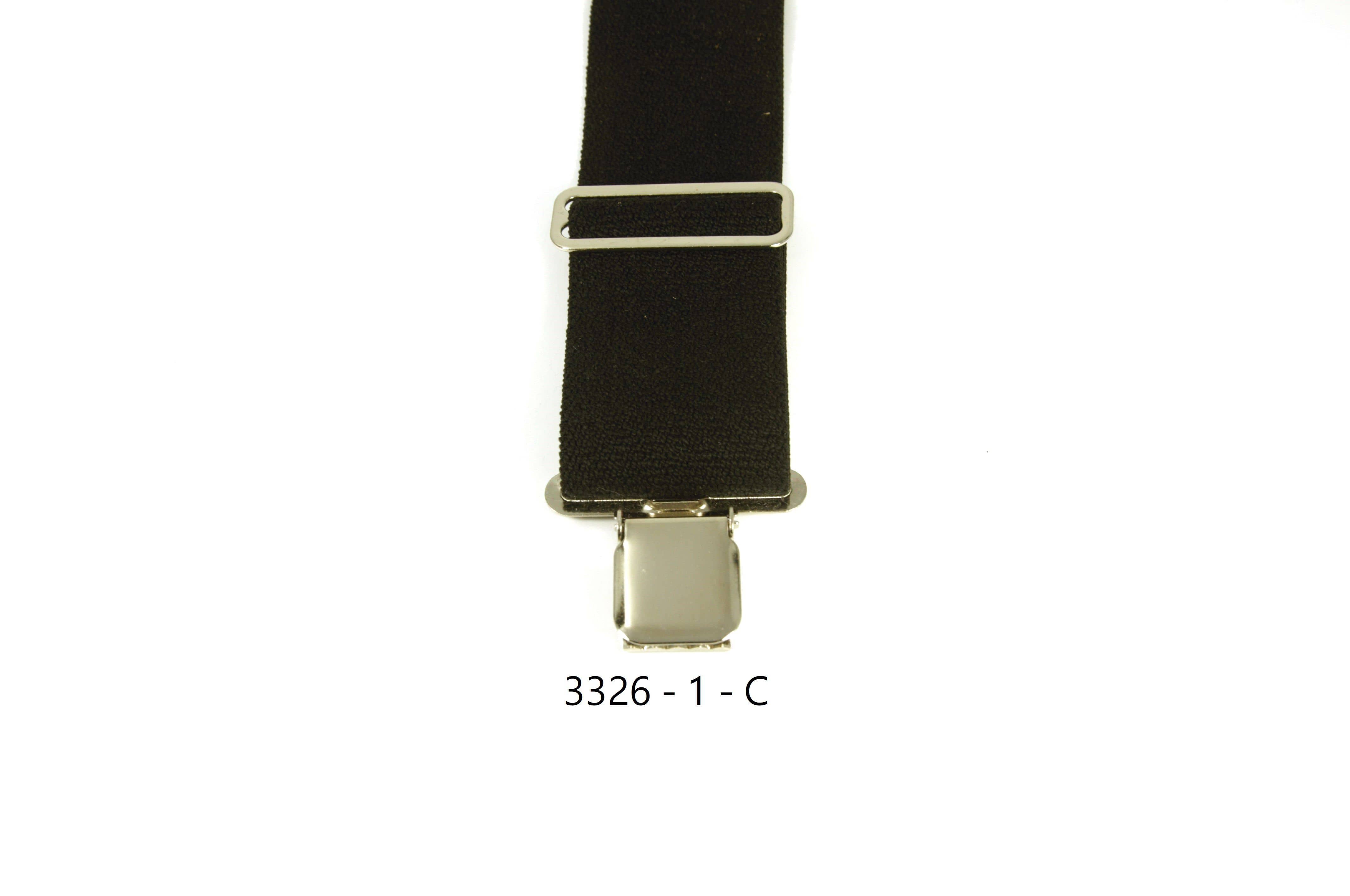 Bench Craft Work Suspenders Clip On - 3326