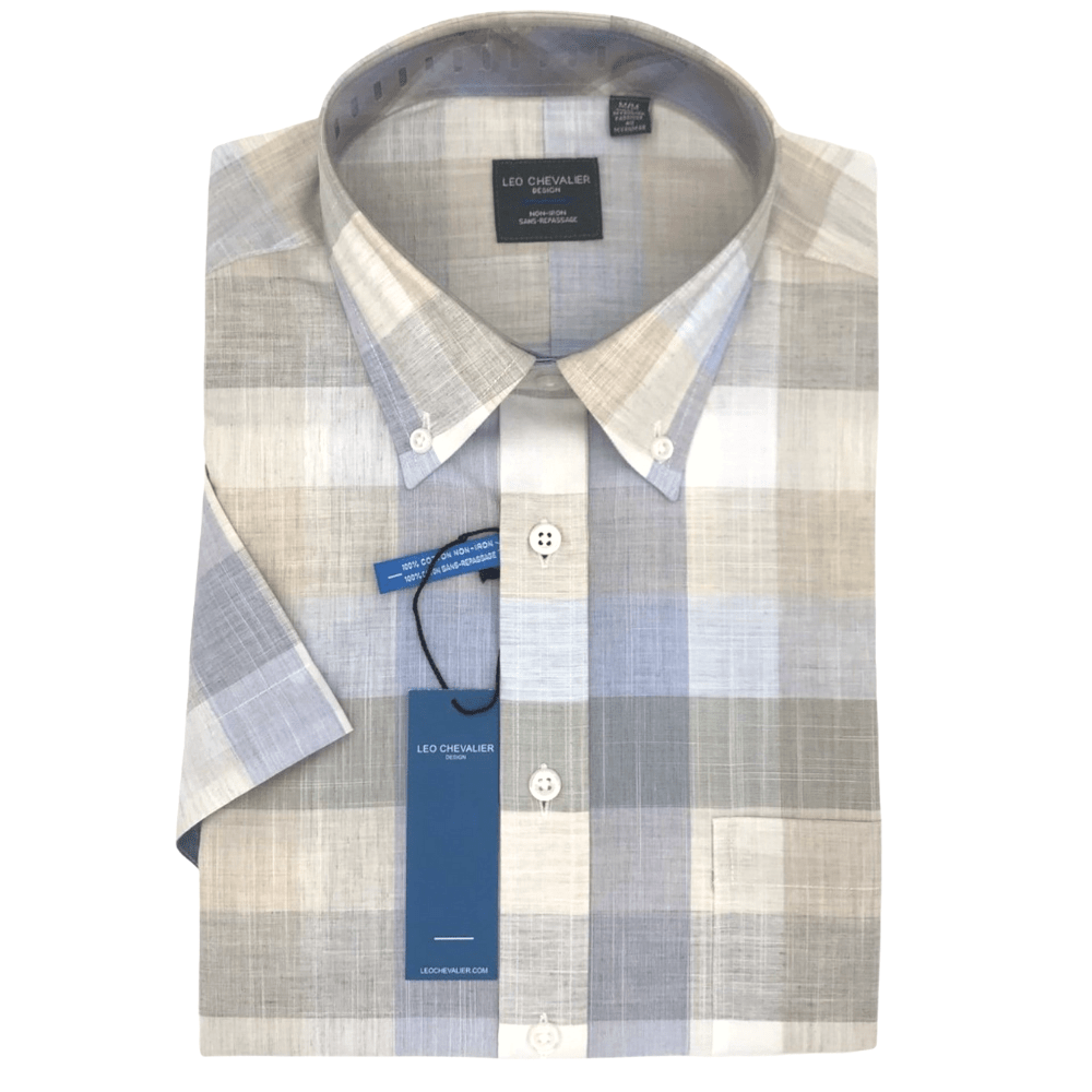 Leo Chevalier Short Sleeve Sport Shirt 522369 2200