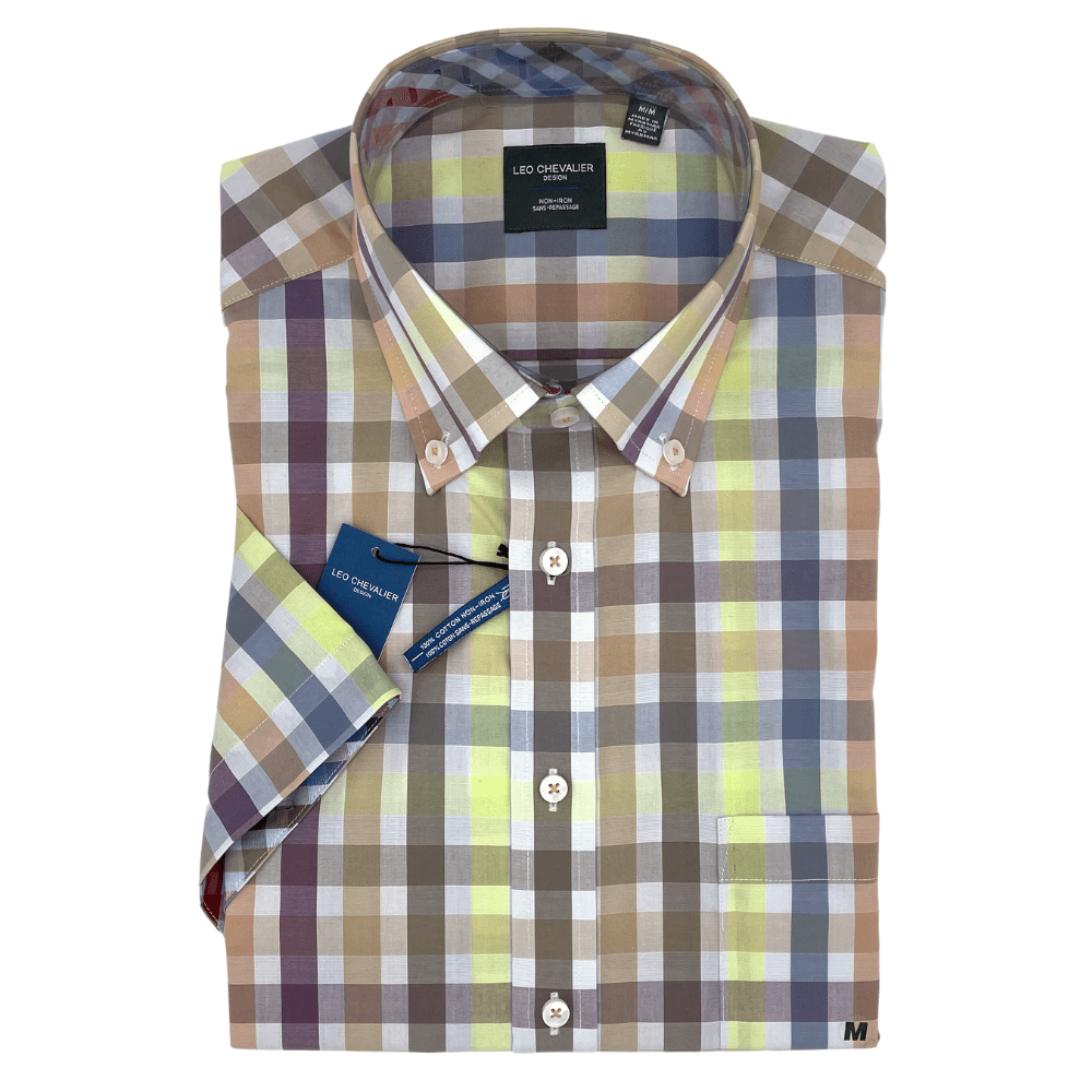 Leo Chevalier Short Sleeve Sport Shirt - 524395