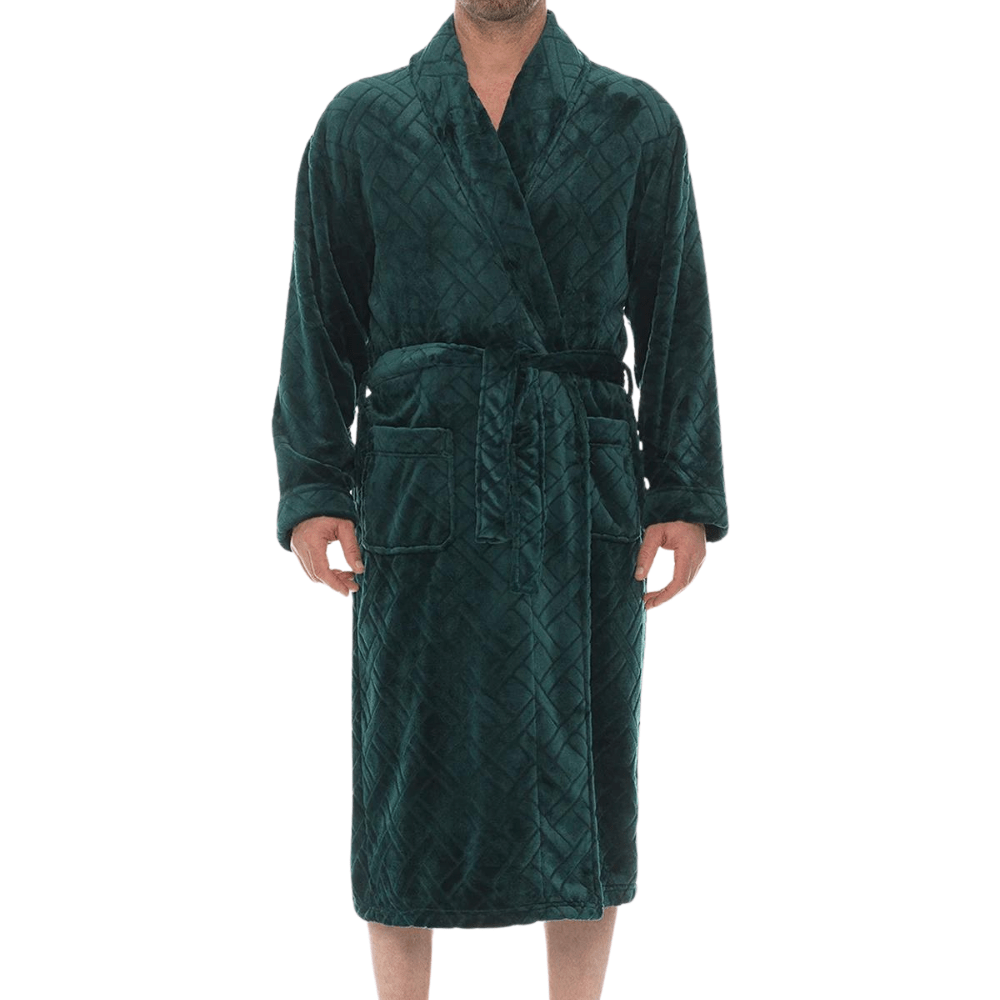 Majestic International Crossroads Plush Shawl Robe - 12618110 - Assorted Colours