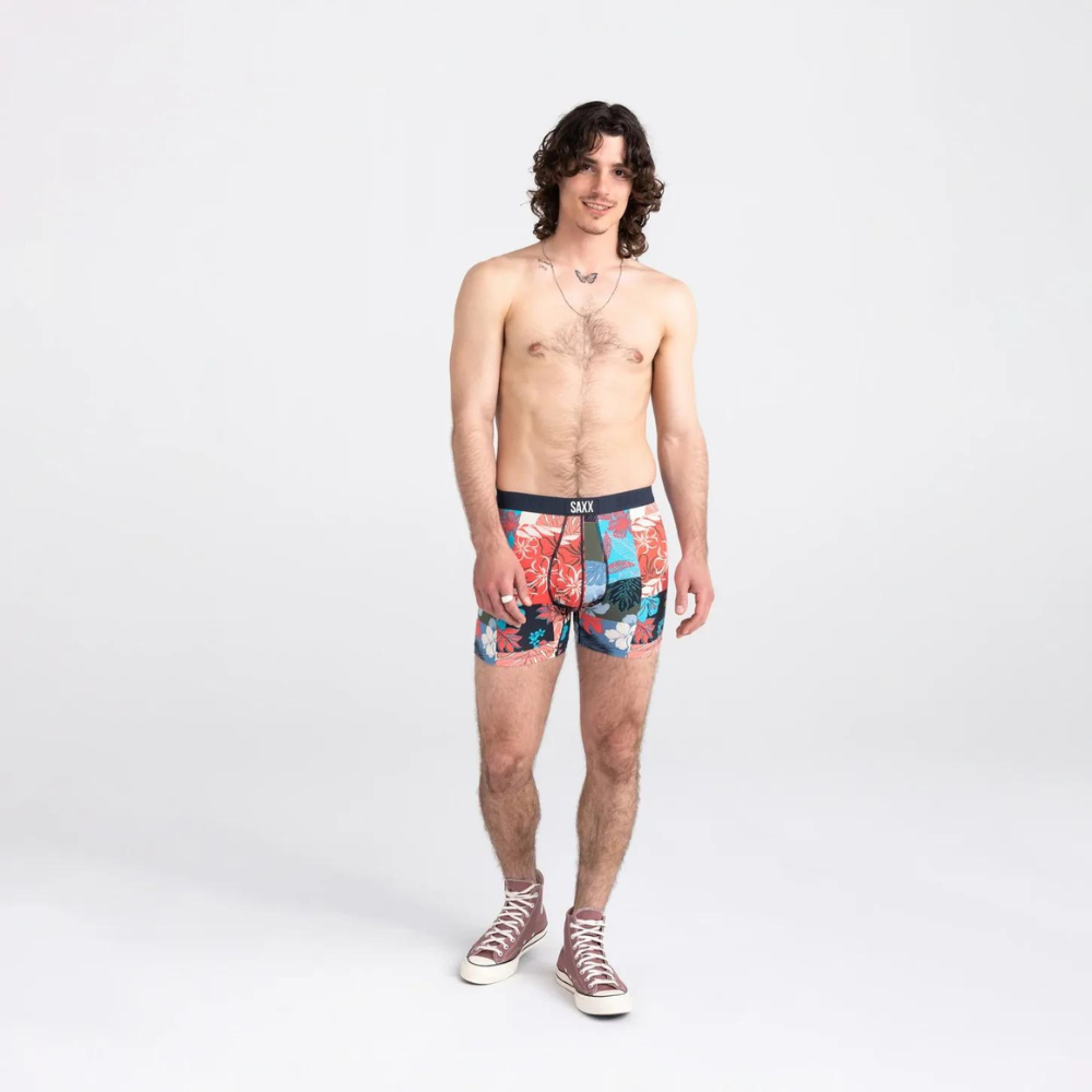 SAXX Ultra Super Soft Relaxed Fit Boxer Brief - SXBB30F  Island Patchwork- Multi IPM