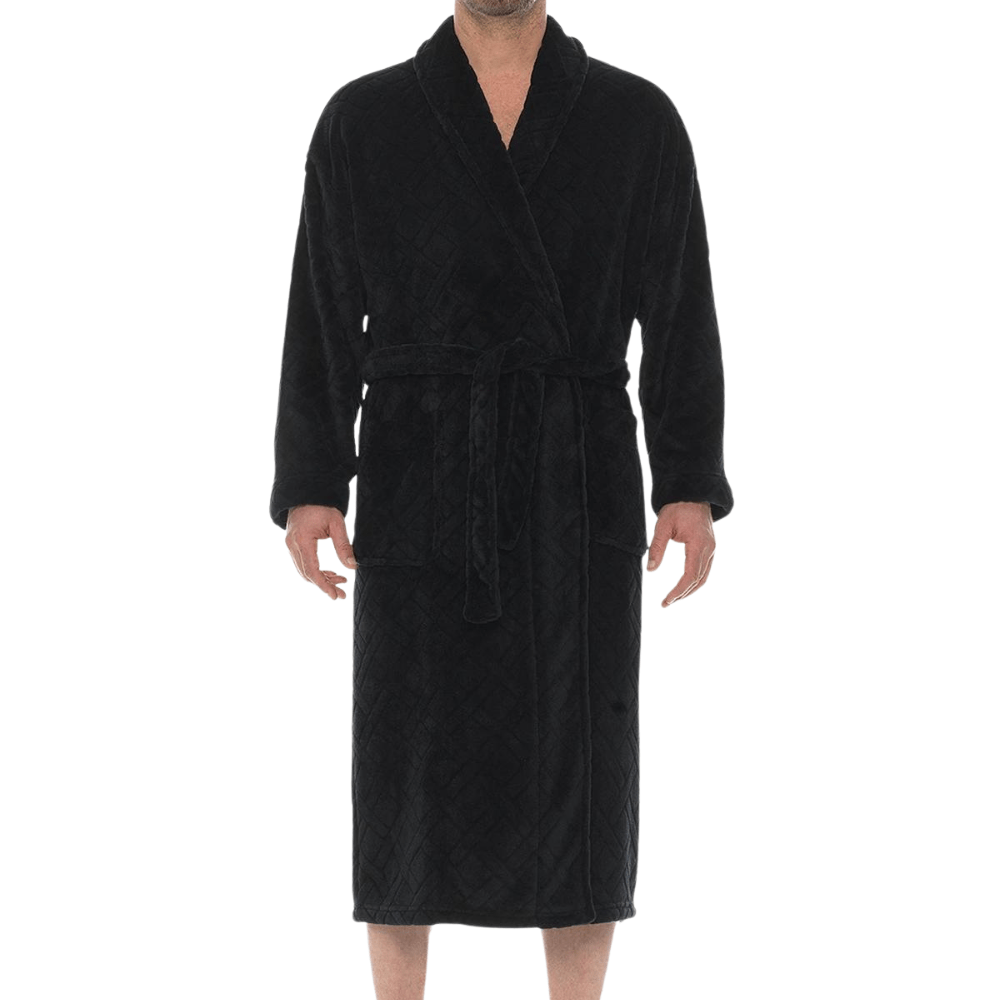 Majestic International Crossroads Plush Shawl Robe - 12618110 - Assorted Colours