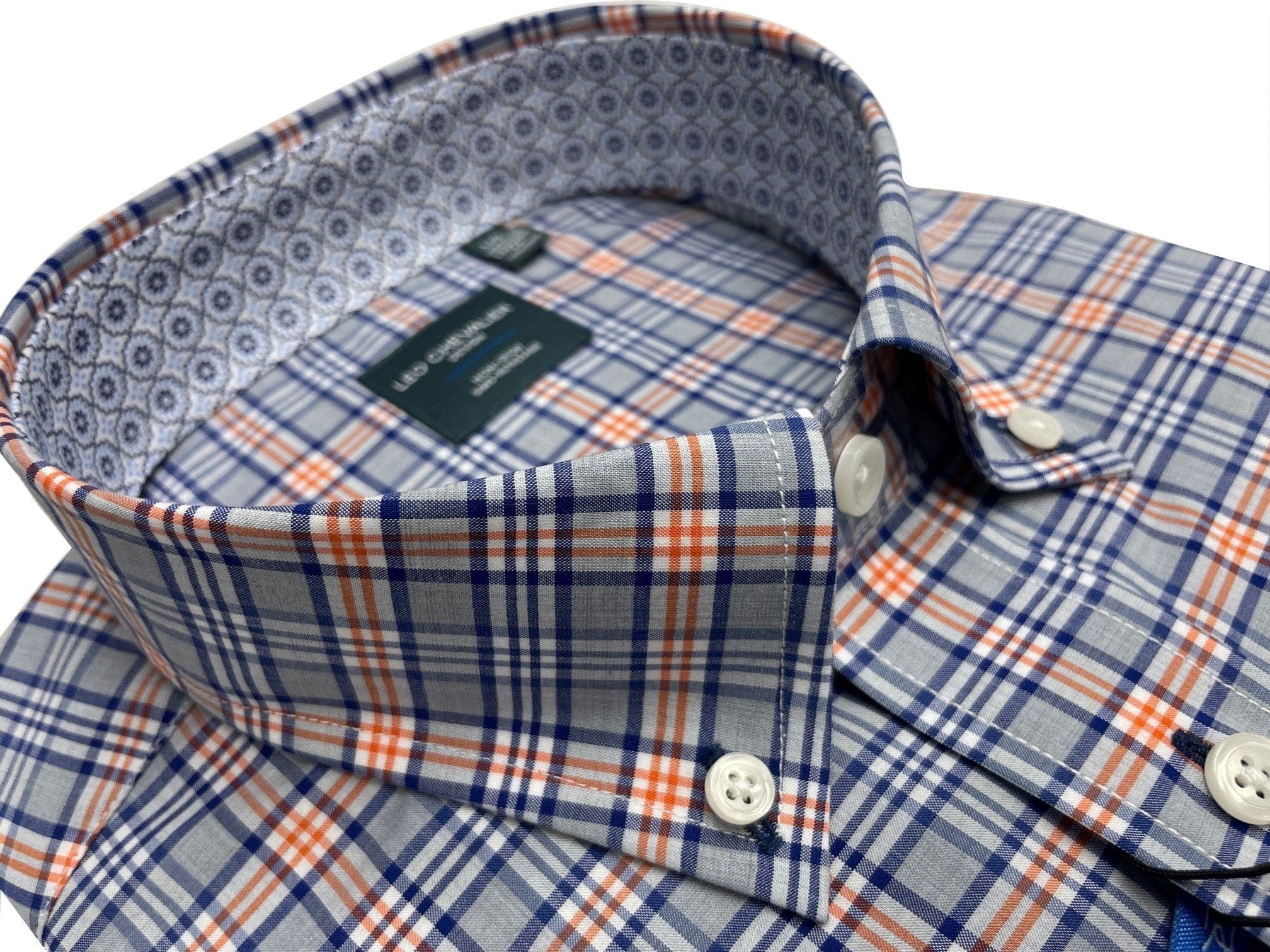 Leo Chevalier Long Sleeve Sport Shirt - 529487-7598