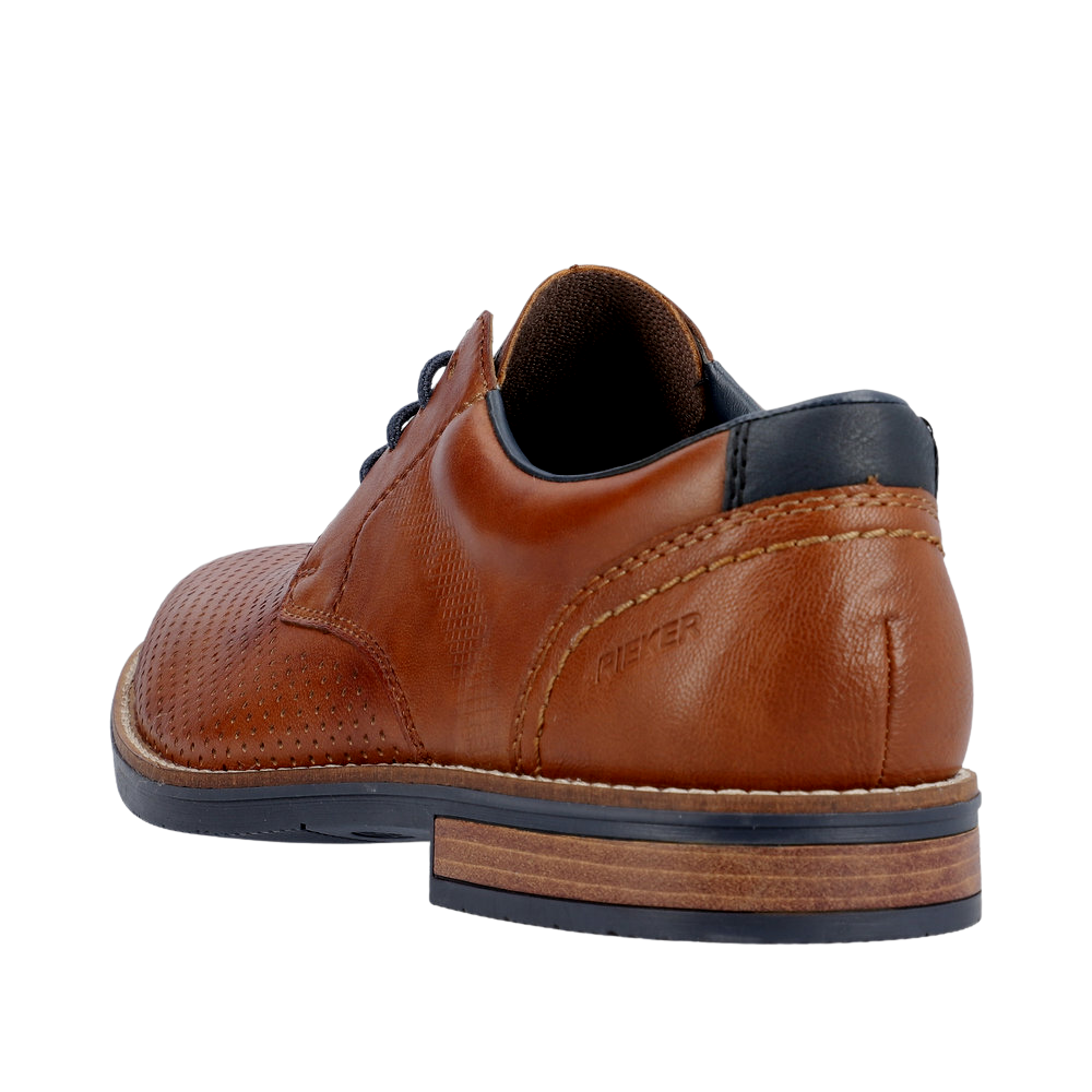 Rieker Lace Up Brown Dress Shoes - 13507-22